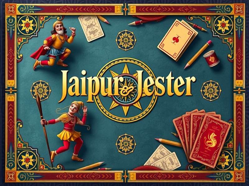 Jaipur Jester Game Board
